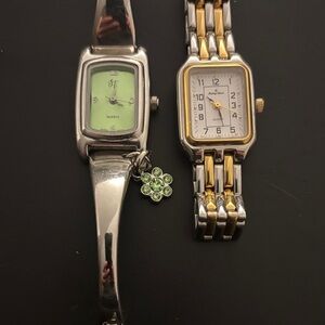 Silver and Gold Two-Watch Bundle of Two